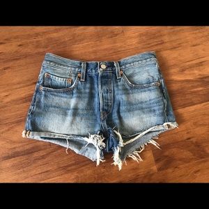 Levi’s 501 Short in Blue Explorer